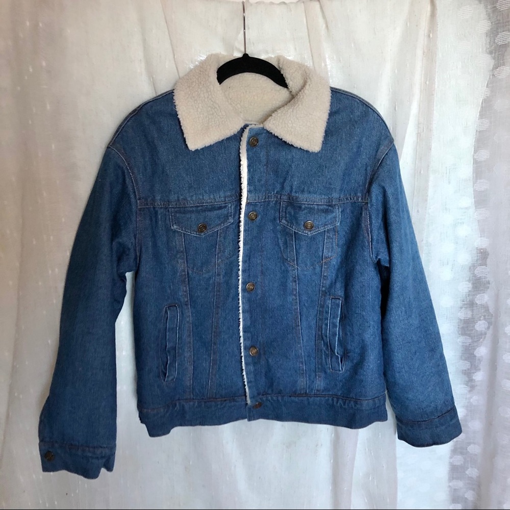 Fully lined denim jacket